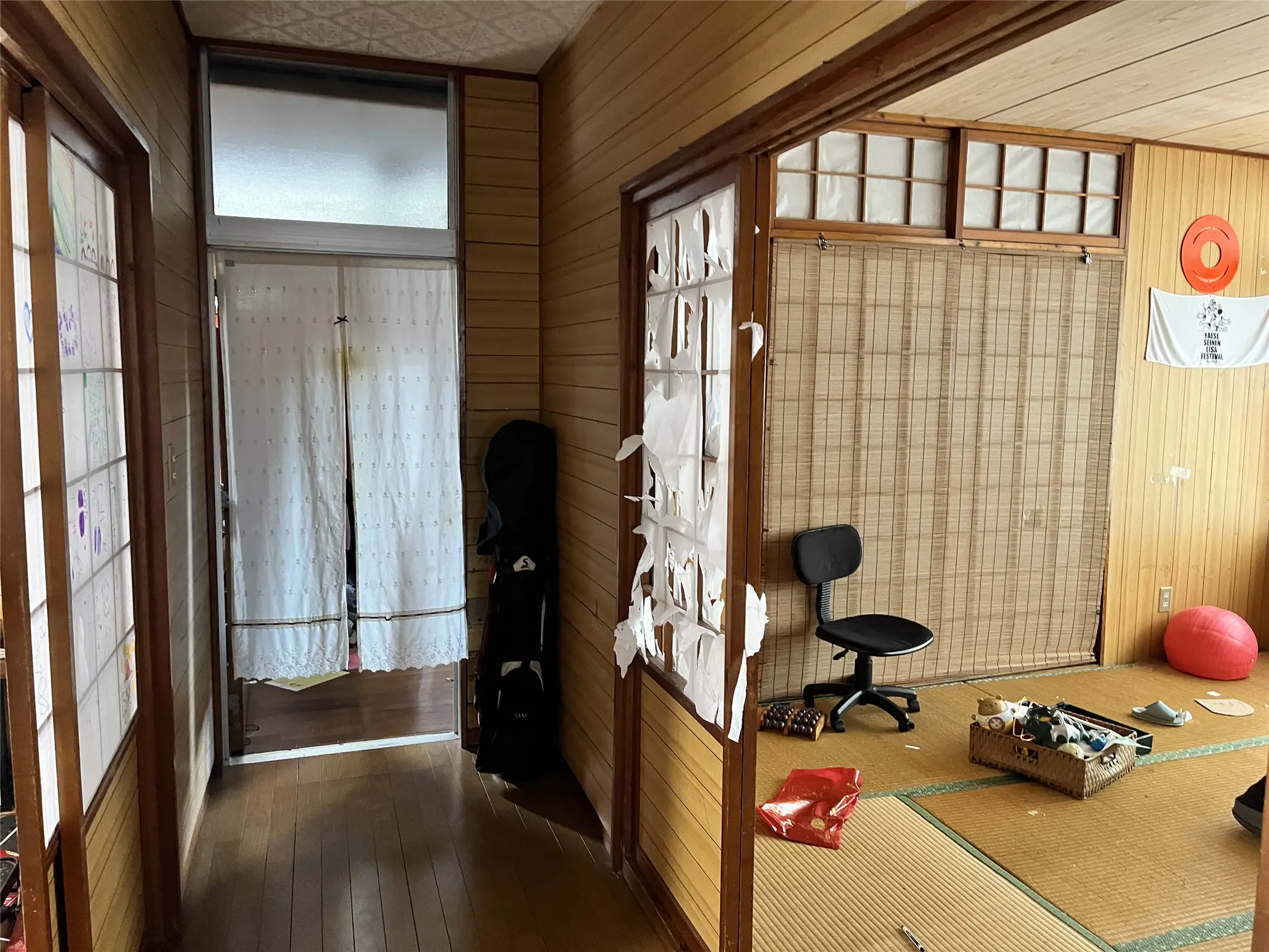 沖縄でリフォーム・那覇でリフォーム施工前の写真:実家リノベ『完全同居型二世帯住宅』