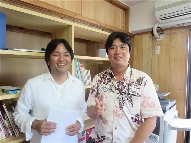 実際にリフォームしたお客様の声「事務所デスクを作りました。」 | 沖縄や那覇のリフォーム