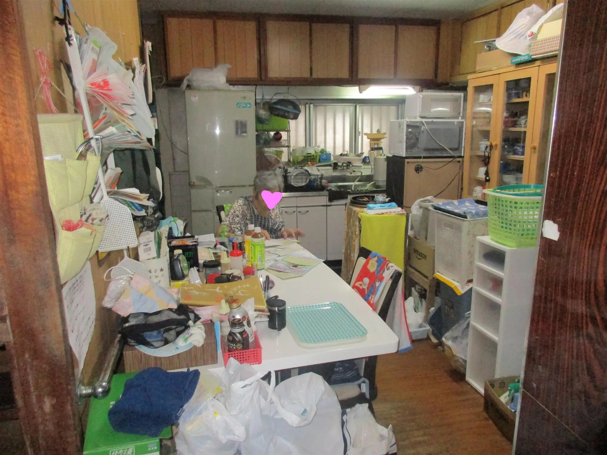 沖縄で施工したリフォーム・那覇で施工したリフォーム施工前の写真：1階部分改装工事