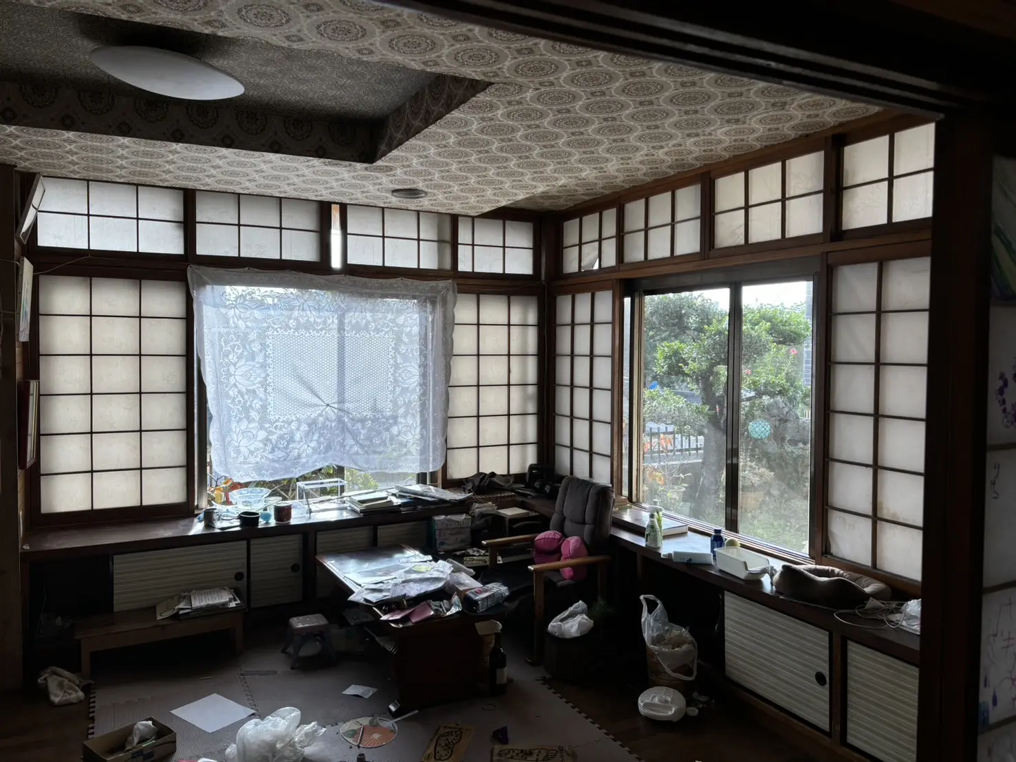 沖縄でリフォーム・那覇でリフォーム施工前の写真:実家リノベ『完全同居型二世帯住宅』