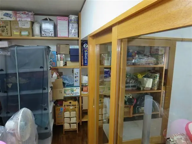 沖縄のリフォーム・那覇のリフォーム施工後の写真：N邸部屋造作工事・棚造作工事